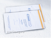 Пакеты бумажные белые самозаклеивающиеся 350 мм х 450 мм